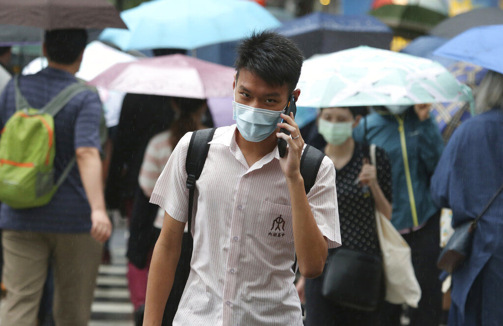 APTOPIX Virus Outbreak Taiwan